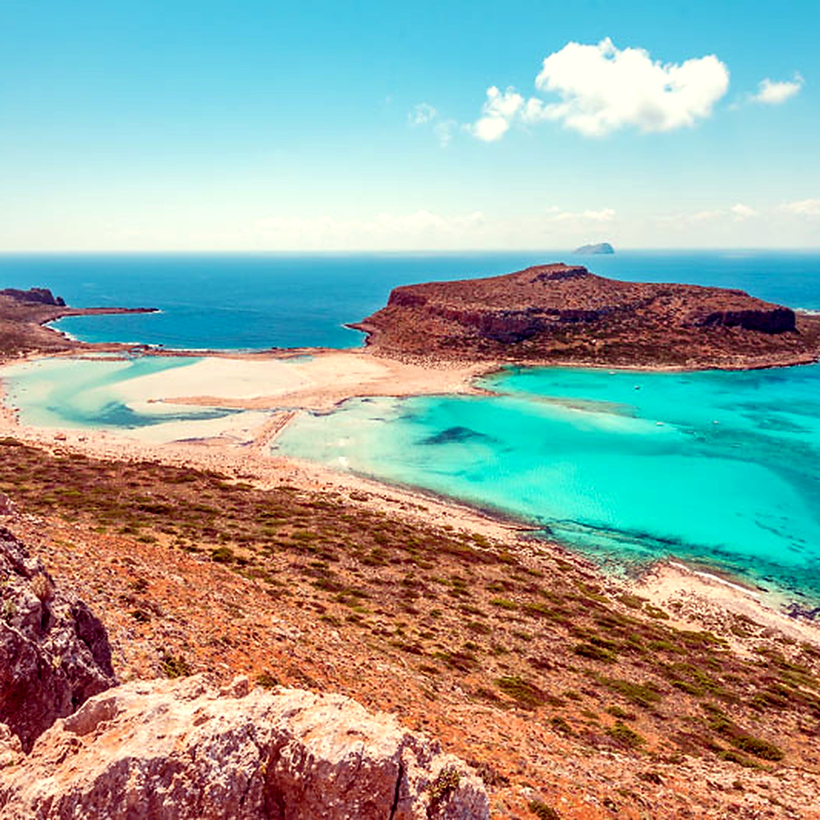 Balos and Gramvousa private day trip in Crete